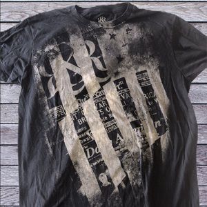 ROCK & REPUBLIC Black t-shirt. L